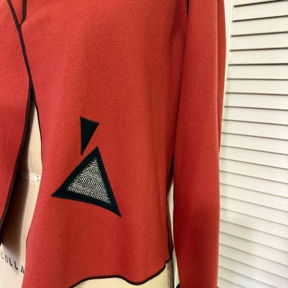 Beppa Vintage Red(pinkish) Wool Jacket - Picture 2 of 10